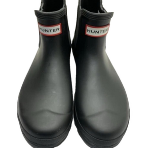 NEW HUNTER Womens Original Chelsea Rain Booties Size 8 Waterproof Ankle